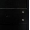 Shoe Cabinet, Shoe Storage Shelves - Black - Image 7
