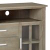 Kitchener - Tall TV Media Stand - Distressed Gray - Image 7