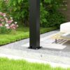 Louver Pergola Steel Louvers & Frame - Black - Image 3