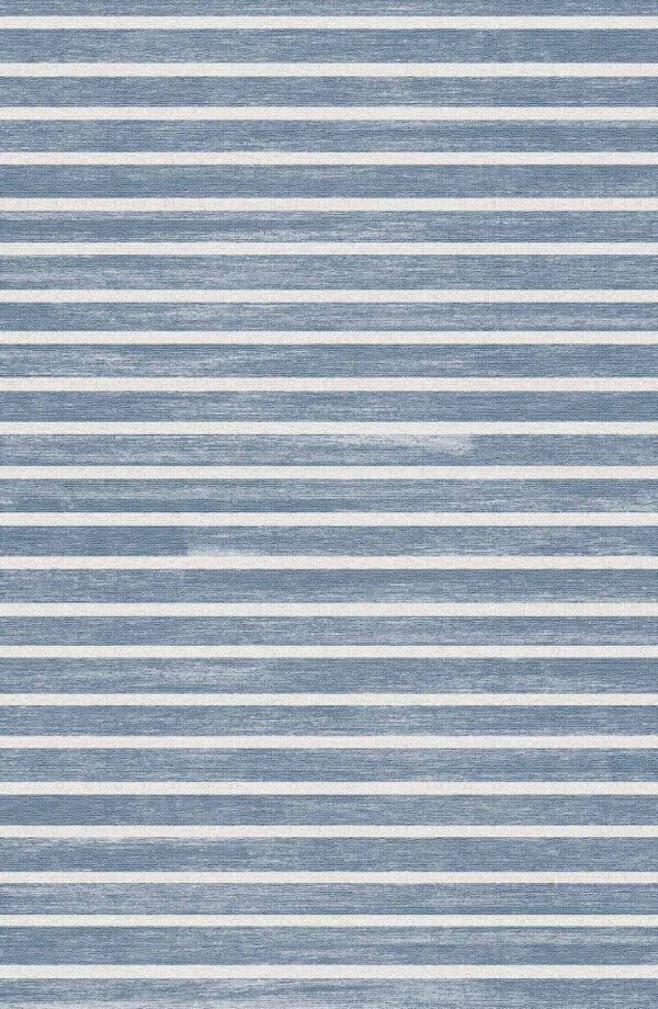 Macau - Non - Slip Accent Rug - Light Blue
