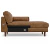 Morrison - Right Sectional Sofa - Caramel Brown - Image 5