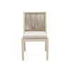 Cordoba - Dining Chair (Set of 2) With Acacia Wood Frame And Water Repellent Fabric - Beige / Yellow - Image 14