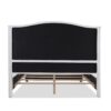 Marcella - Queen Upholstered Shelter Headboard Bed Set - Bright White - Image 5