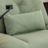 270 Swivel Glider Recliner Chair, Power Recliner Rocking Chair, USB Port Charge For Nursery Chair With Atmosphere Lamp For Living Room Bedroom Apartment - Green - Image 19