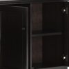 Amherst - Wide 3 Door Storage Cabinet - Hickory Brown - Image 7