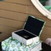 Botanical And Book Boxes (Set of 2) - White / Green - Image 11