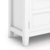 Burlington - Low Storage Cabinet - White - Image 6