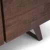 Lowry - Medium Storage Cabinet - Distressed Charcoal Brown - Image 5