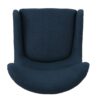 Hi-Back Quentin Sofa Chair, Living Room, Study And Bedroom - Navy Blue - Image 7