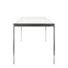 Fuji - Contemporary Dining Table I Glass Top - Clear - Image 2