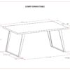 Lowry - Dining Table - Brown - Image 7