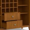Bedford - Sideboard Buffet And Wine Rack - Light Golden Brown - Image 6