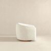 Elise - Mid-Century Modern Swivel Chair - White - Image 5