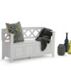 Amherst - Entryway Storage Bench - White - Image 9