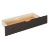 Queen Size Platform Bed With Trundle And 2 Drawers - Espresso - Image 14