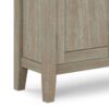 Redmond - Low Storage Cabinet - Distressed Gray - Image 5