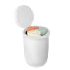 Luxury Bucket Towel Warmers, Large Towel Warmers For The Bathroom, Fits Up To 2 Oversized Towels - White - Image 7