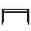 Computer Desk, Home Office, Standing, Adjustable, Laptop, Contemporary And Modern - White / Black - Image 2