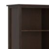 Warm Shaker - 5 Shelf Bookcase - Brown - Image 9
