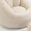 Bedding Bean Bag Sofa Chair High Pressure Foam Bean Bag Chair Adult Material With Padded Foam Padding Compressed Bean Bag With Footrest - Beige - Image 13