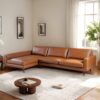 Garland - Left Sectional Sofa - Cognac - Image 5