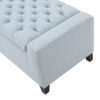 Stylish Guernsey Ottoman With Storage Function - Light Sky - Image 12