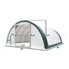 Single Truss Arch Storage PE - White / Green - Image 4