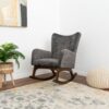 Alistair - Rocking Chair - Brown / Dark Gray - Image 5