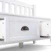Burlington - Entryway Storage Bench With Drawers - White - Image 7