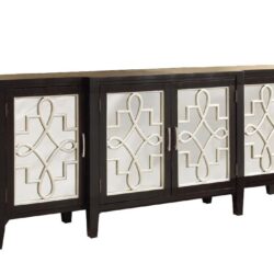 Kacia - Console Cabinet - Antique Black