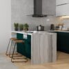 Amberly - Saddle Counter Height Stool (Set of 2) - Natural / Black - Image 6