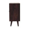 Mini Pineapple Carved Cabinet - Walnut Brown - Image 3