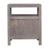 Acid - 2 Drawer Open Bedside Table - Gray Ash - Image 9