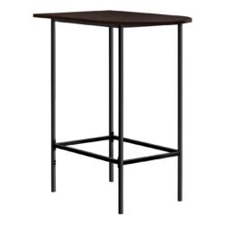 Home Bar Table With Bar Height, Small Rectangular For Kitchen - Espresso