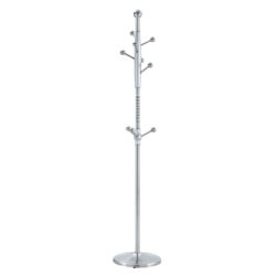Modern Stainless Steel Spray Painted Hanger With Reinforcement 72" Raised Design Optional - Silver
