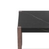 Counter Height Bar Table, Faux Marble Dining Table For Kitchen, Living Room, Or Balcony - Black - Image 13