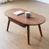 Capsule Centre Low Table With Drawers, Coffee Table - Natural - Image 6