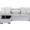 Ford - Reversible Pull Out Sofa Bed - Light Gray - Image 2
