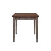 Counter Height Two Tone 4 Drawer Dining Table - Gray - Image 2