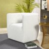 Delaney - Swivel Chair - Fabric - Beige - Image 5