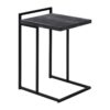 Accent Table, C - Shaped, Versatile Design - Black - Image 4