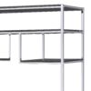 Vonara - Bookshelf - Chrome / Gray / Oak - Image 4