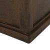 Transitional Rectangular Outdoor Propane Fire Pit With 50, 000 Btu, Tank Cover Not Included - Brown Wood Pattern - Image 11