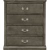 Elegant Traditional Storage Chest - Gray - Image 2