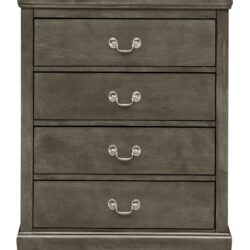 Elegant Traditional Storage Chest - Gray