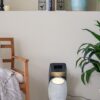Water Fountain With Vase Design, With Light And Pump, For Indoor And Outdoor - Black / White - Image 6