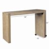 Modern Console Table With Solid Wood Construction - Reclaimed Wheat - Image 3