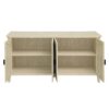 Rattan 4 Door Cabinet, Suitable For Bedroom - Natural - Image 13