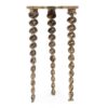 Bohemian Industrial Drill Table L - Antique Brass - Image 6
