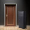 Large Package Delivery Parcel Mail Drop Box With Lockable Storage Compartment Heavy Duty Weatherproof For Express Mail Delivery For Home & Business Use - Black - Image 7